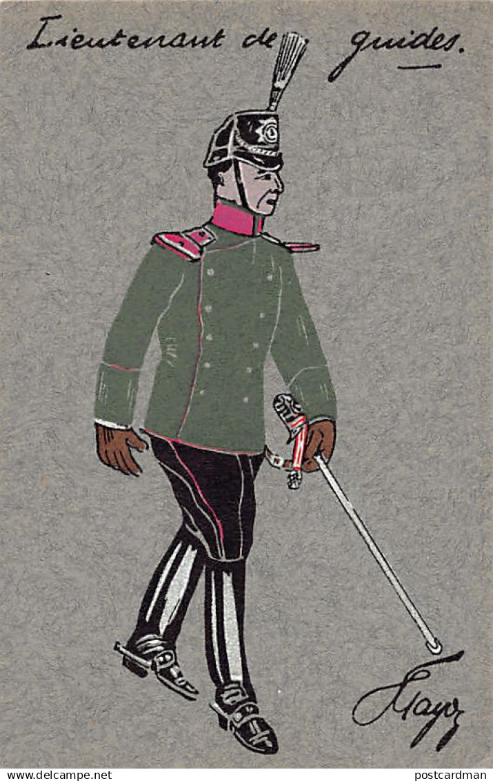 Armée Suisse - Lieutenant de Guides - Ed. H. Lilienfeld 6