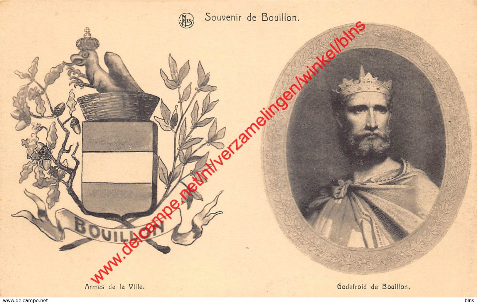 Armes de la Ville - Godefroid de Bouillon - Bouillon