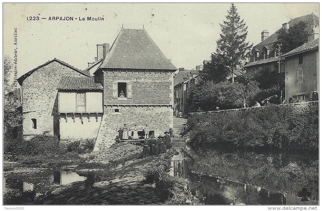 ARPAJON (15) - ARPAJON SUR CERE - Le Moulin - ed. Malroux