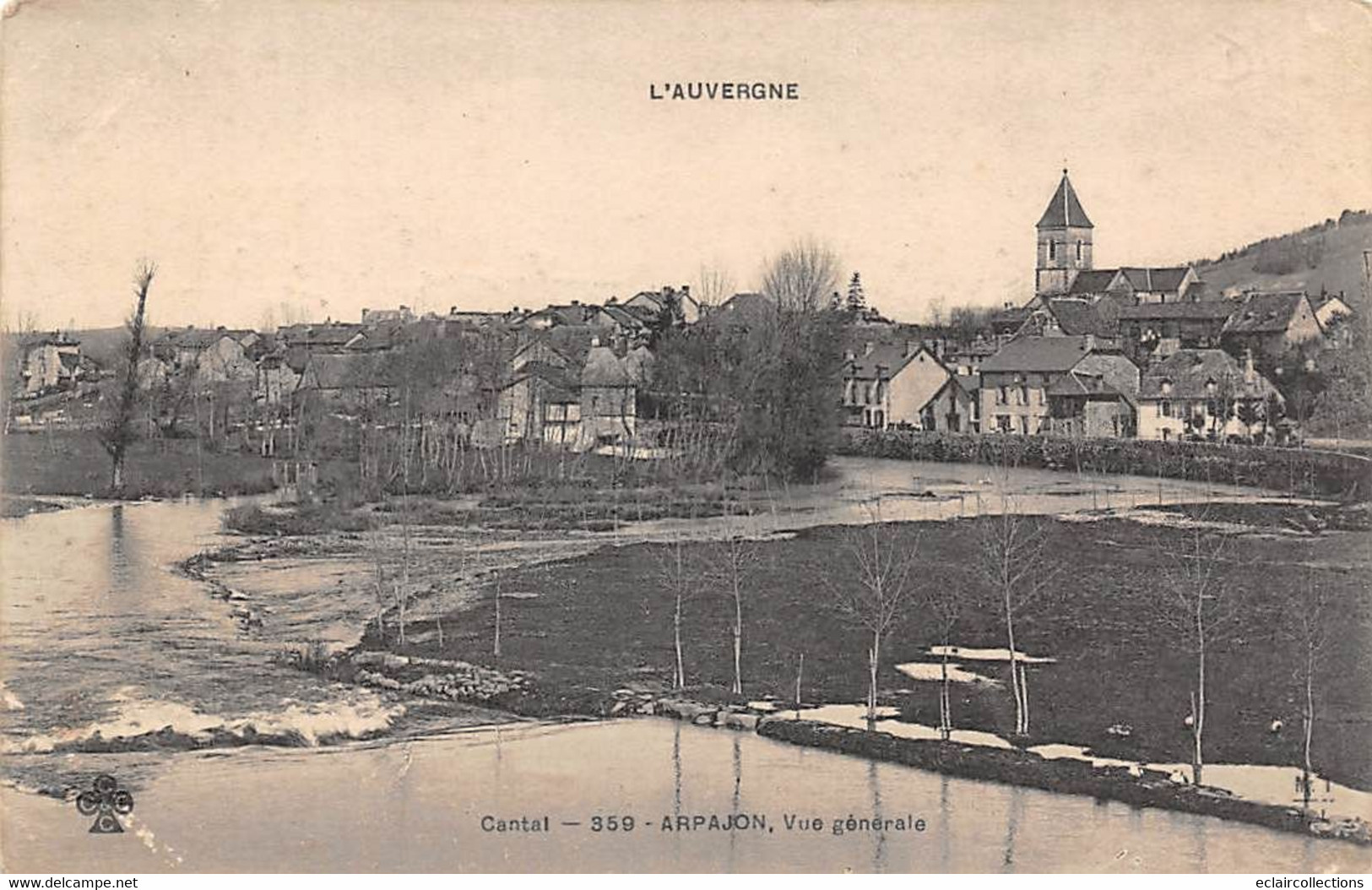 Arpajon sur Cère      15        Vue générale      (voir scan)