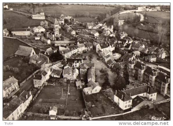 ARPAJON-SUR-CERE VUE AERIENNE LE BOURG