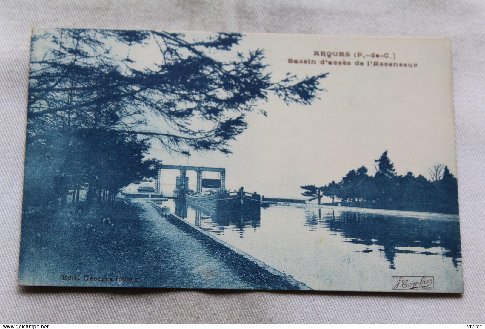 Arques, bassin d'accès de l'ascenseur, Pas de Calais 62