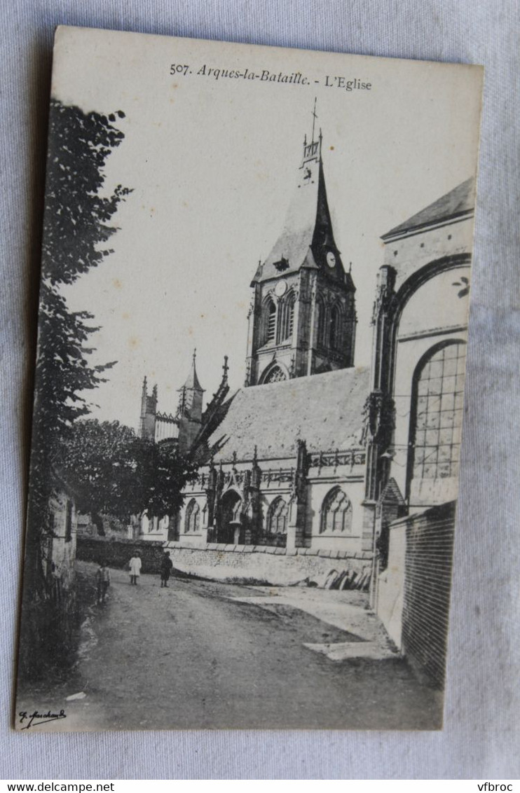 Arques la Bataille, l'église, Seine maritime 76