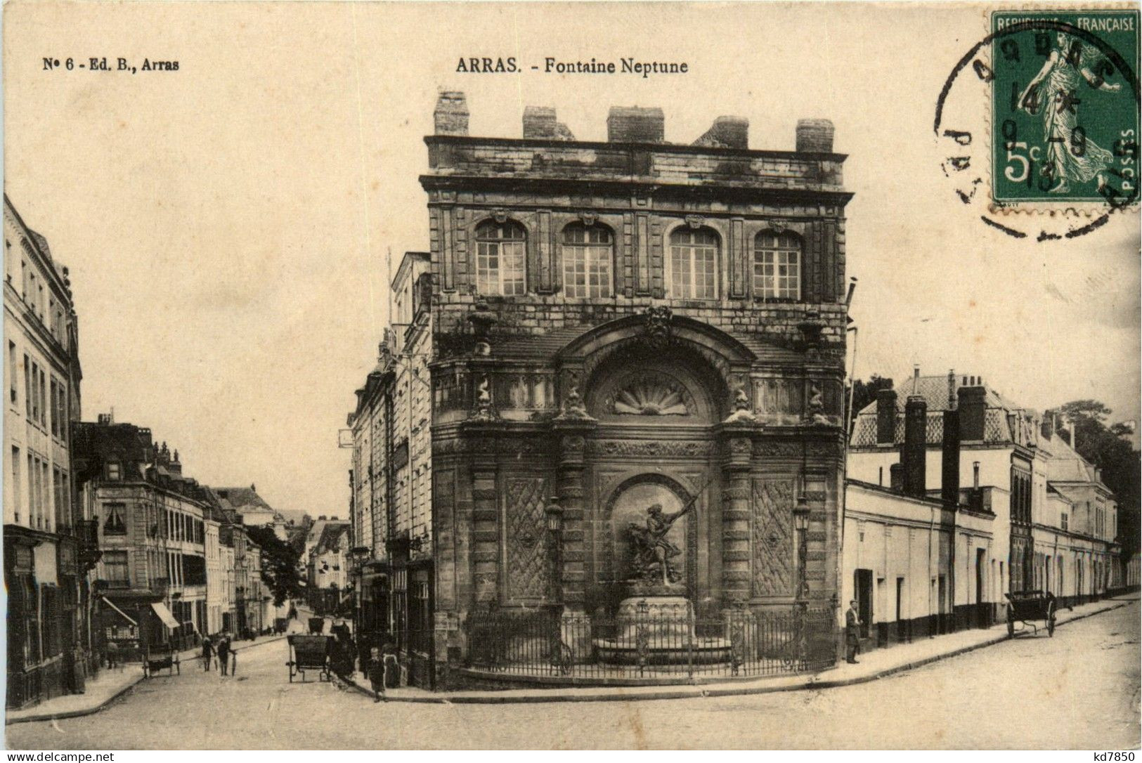 Arras - Fontaine Neptune