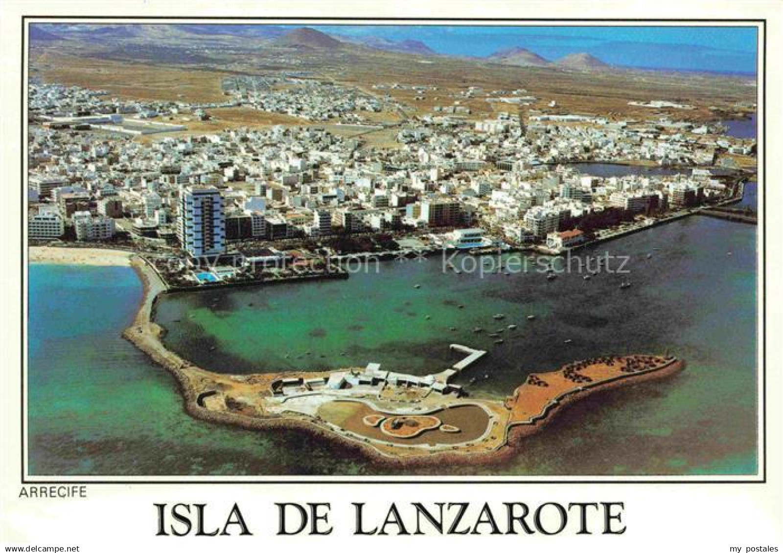 Arrecife Lanzarote ES Hafen Kuestenort