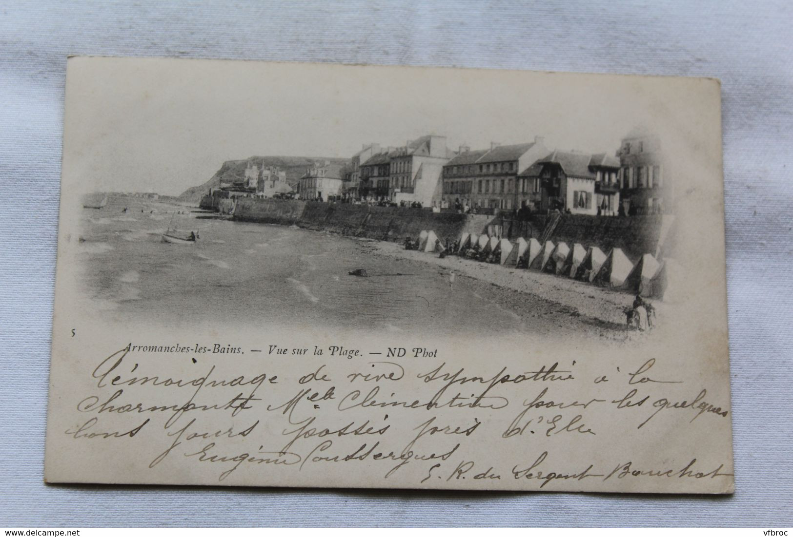 Arromanches, vue sur la plage, Calvados 14