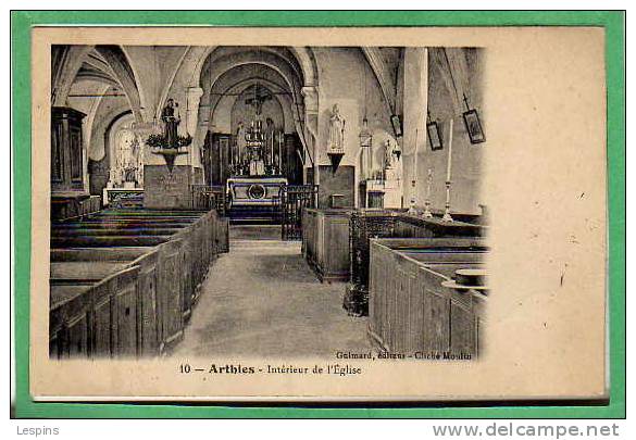 ARTHIES --  Intérieur de l'Eglise