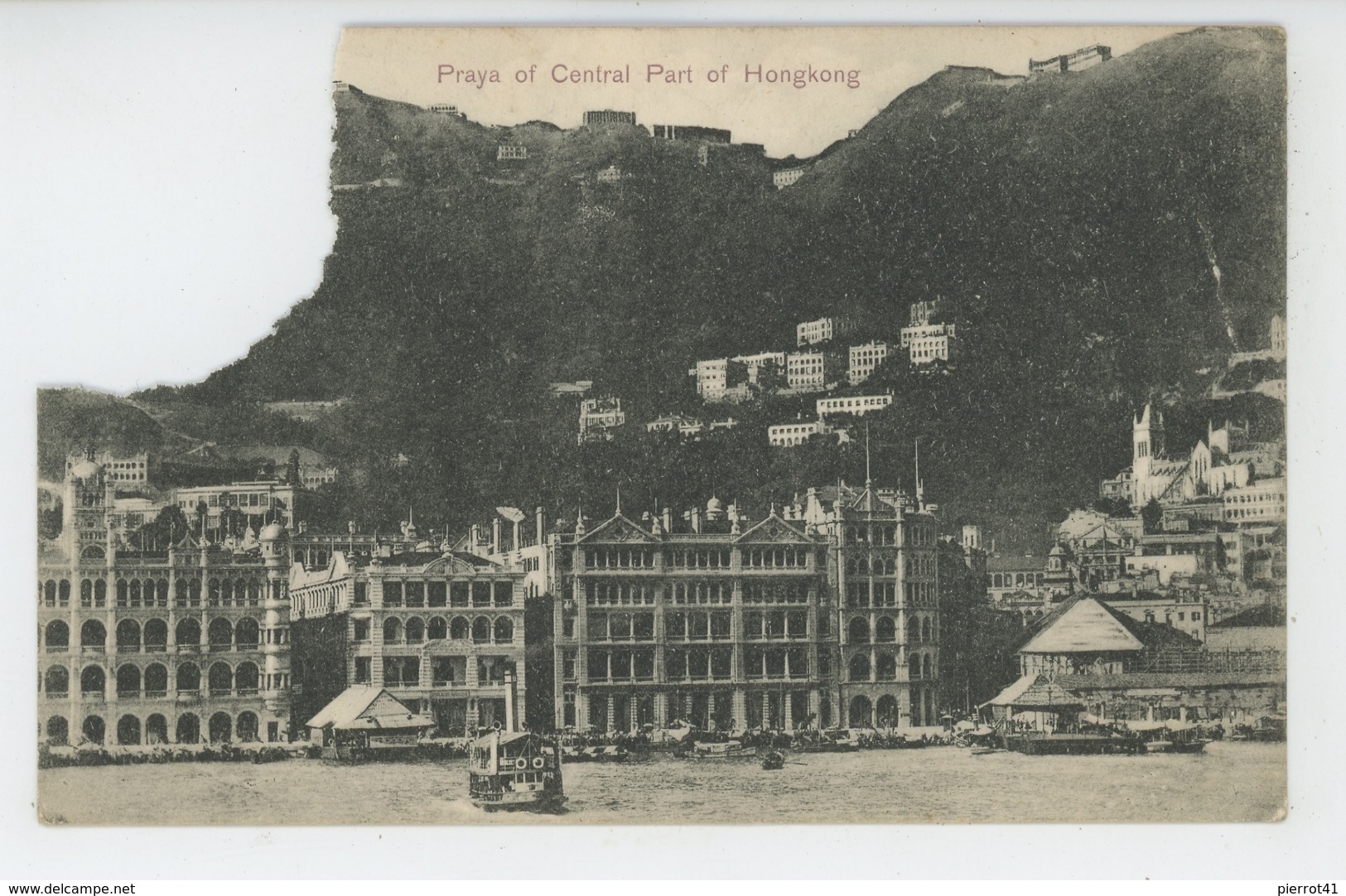 ASIE - CHINE - CHINA - HONG KONG - Praya of Central Part of HONG KONG