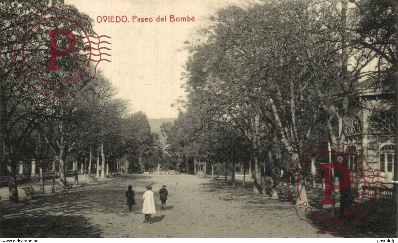 ASTURIAS. OVIEDO. PASEO DEL BOMBÉ.