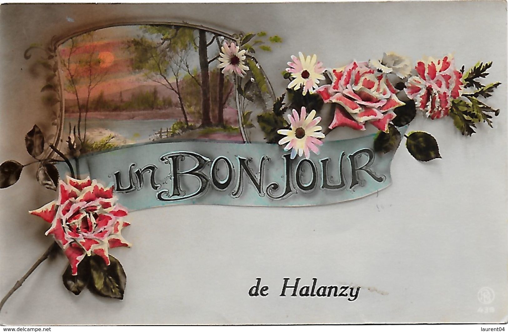 AUBANGE. UN BONJOUR DE HALANZY