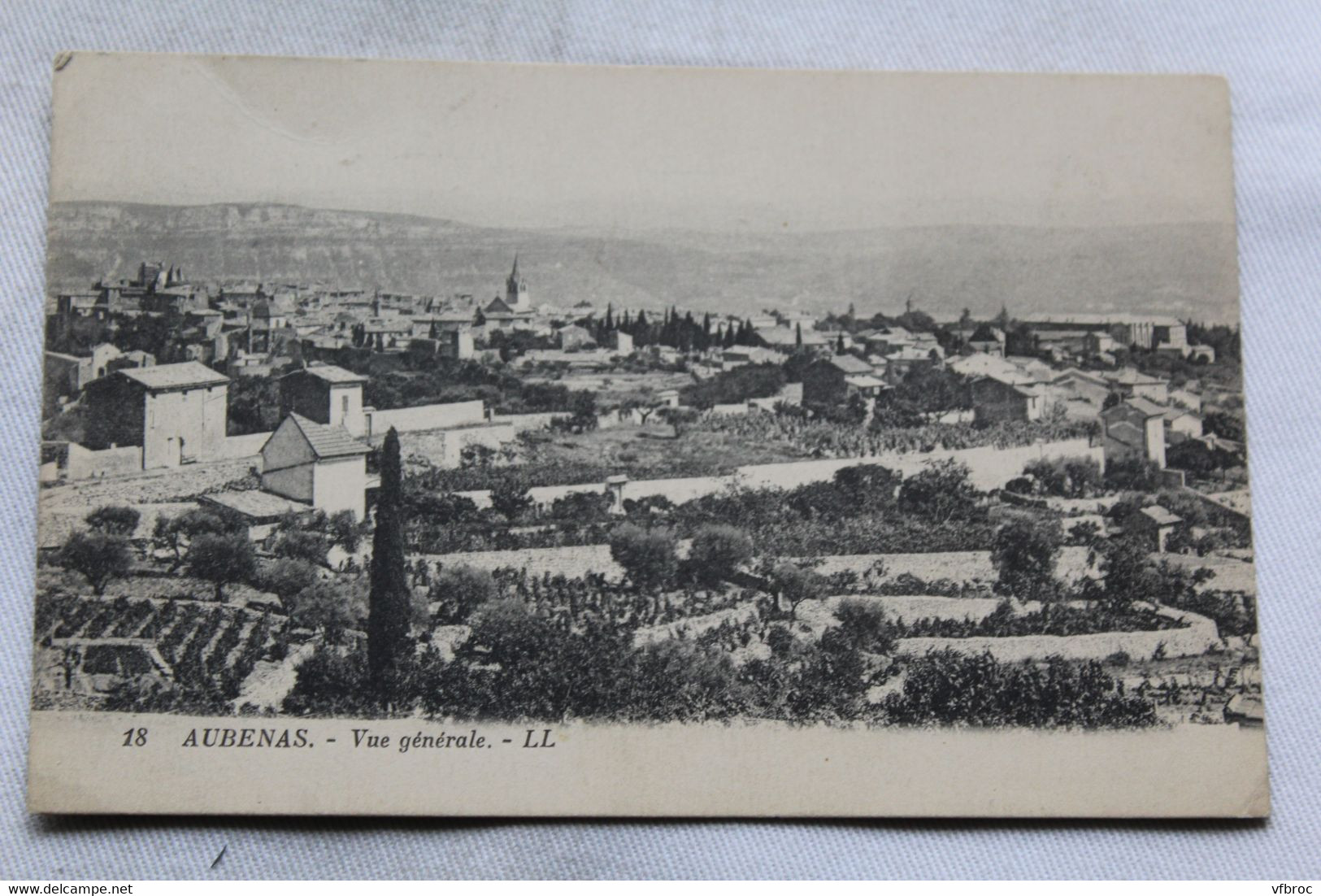 Aubenas, vue générale, Ardèche 07