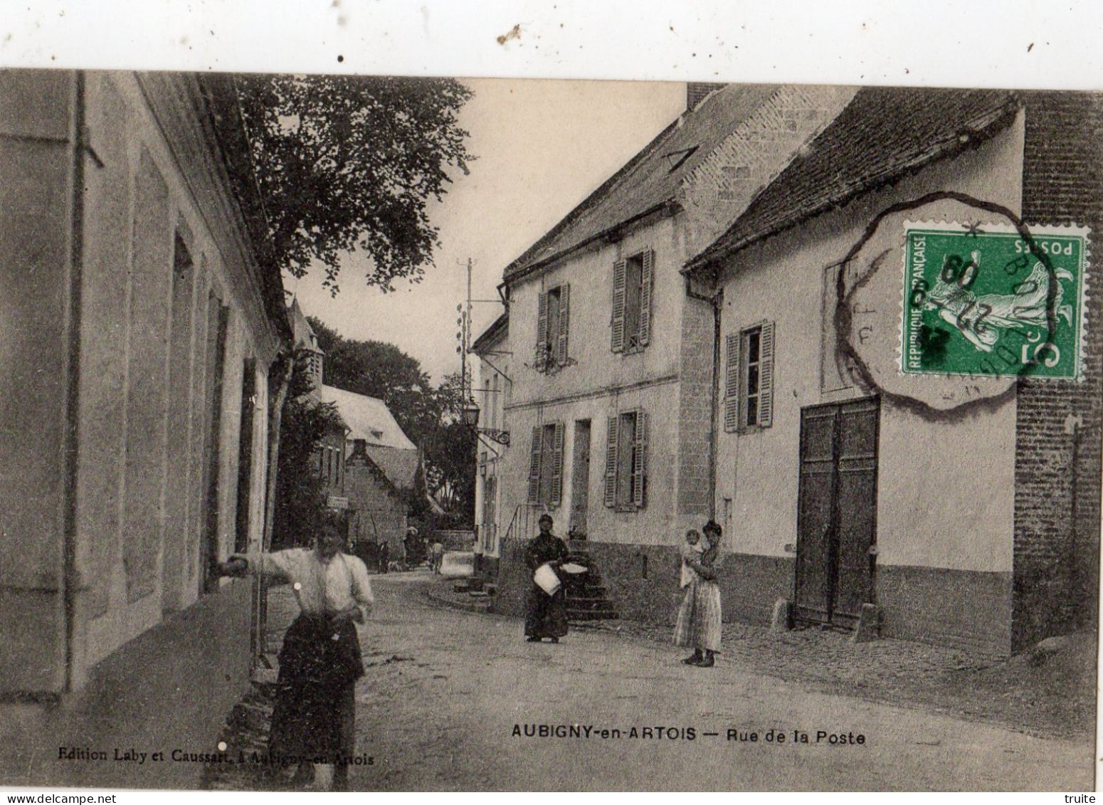 AUBIGNY-EN-ARTOIS RUE DE LA POSTE