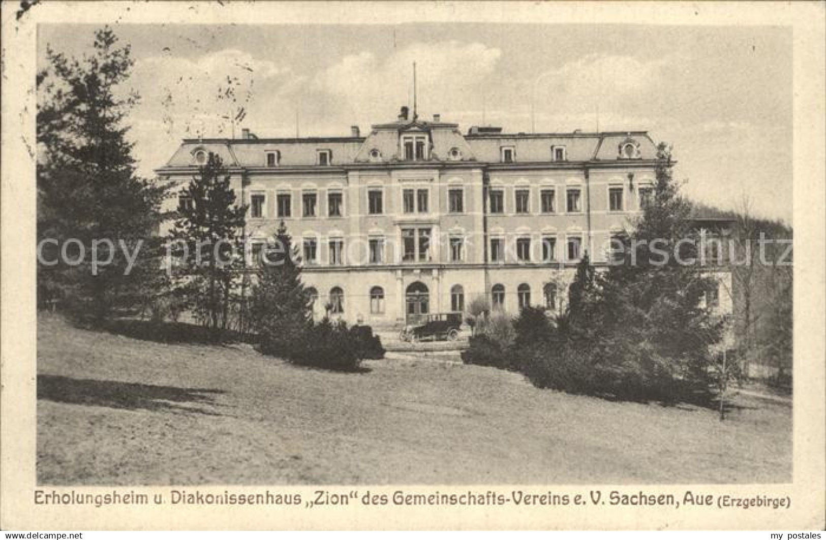 Aue Sachsen Erholungsheim Diakonissenhaus Zion