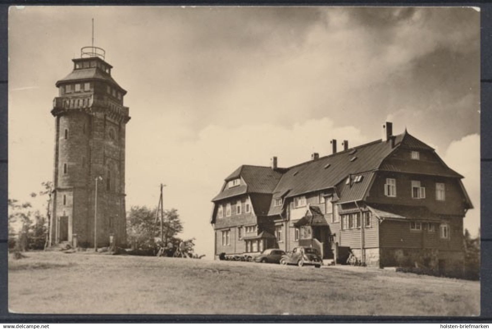 Auersberg, Aussichtsturm und HO-Gaststätte Auersberg