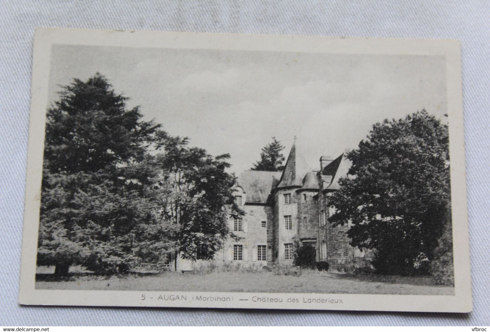 Augan, château des Landerieux, Morbihan 56