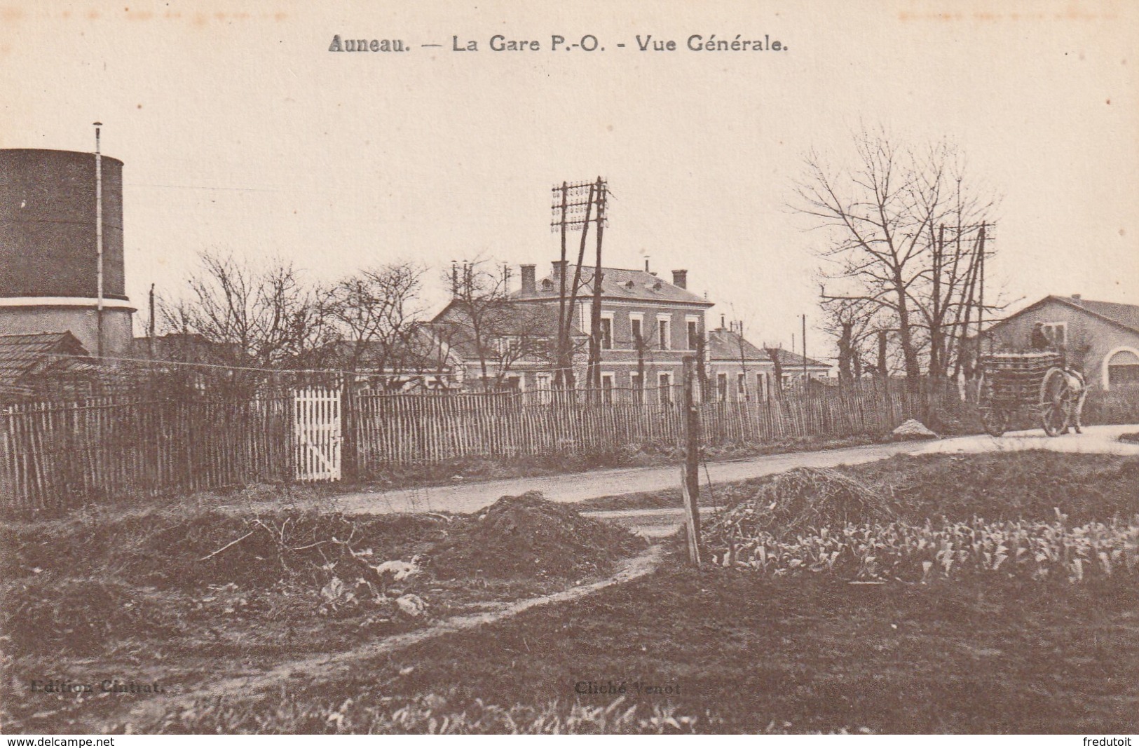 AUNEAU  (28) - La Gare Auneau-Orléans   -