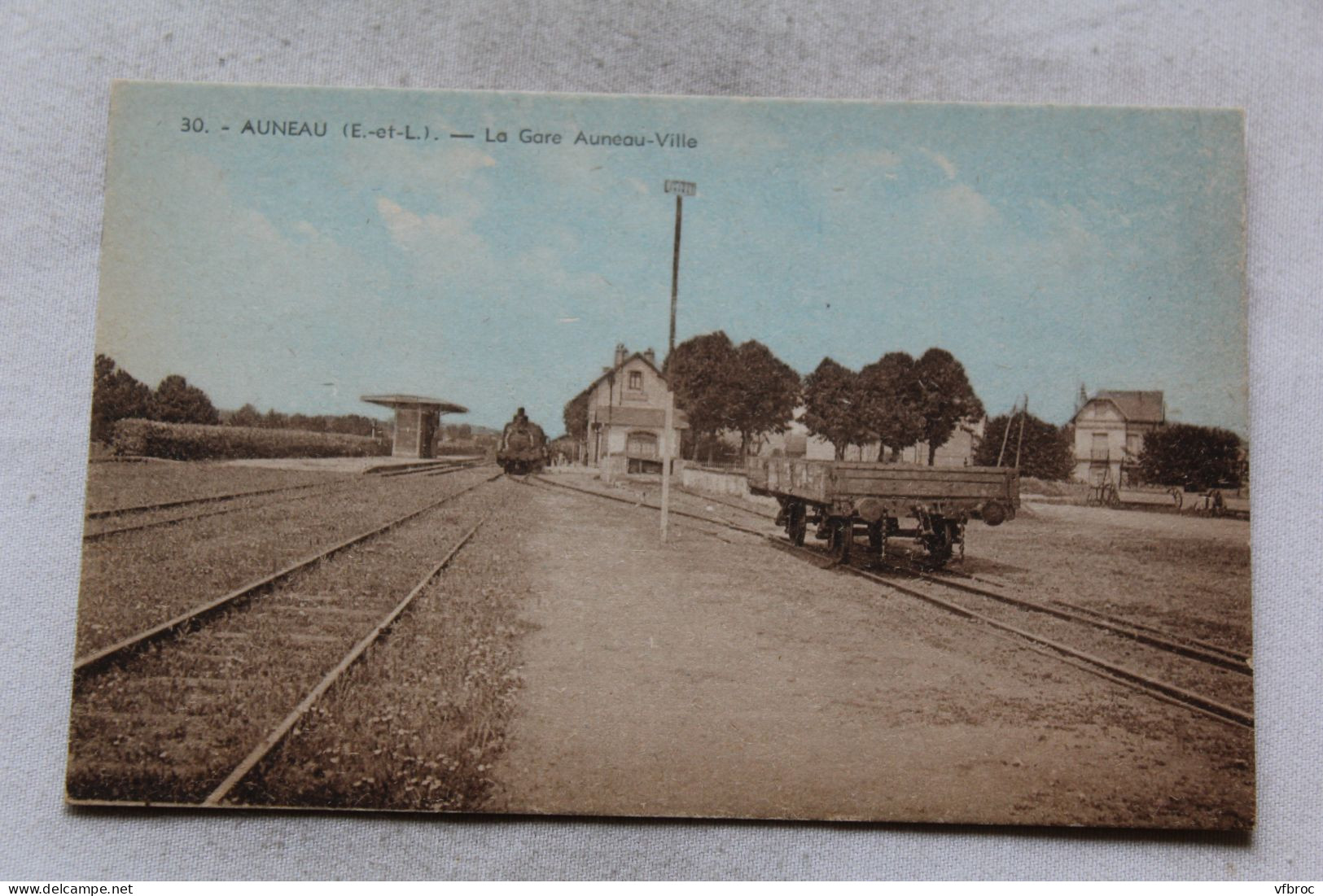 Auneau, la gare Auneau ville, Eure et Loir 28