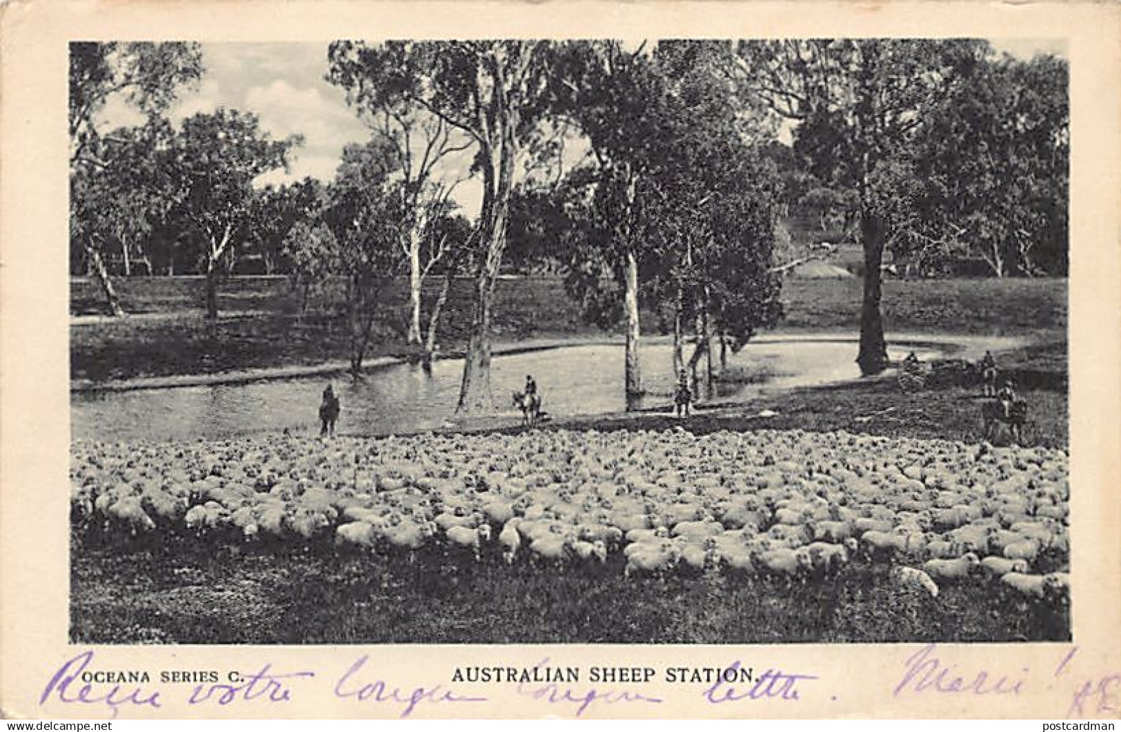 Australia - Australian Outback - Australian Sheep Station - Publ. Oceana Series C