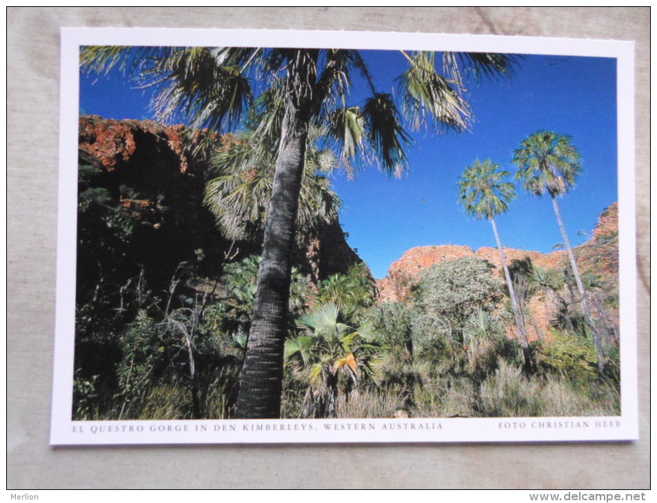 Australia   El Questro Gorge in den   -Kimberley   -Western Australia -  German  Postcard    D121014