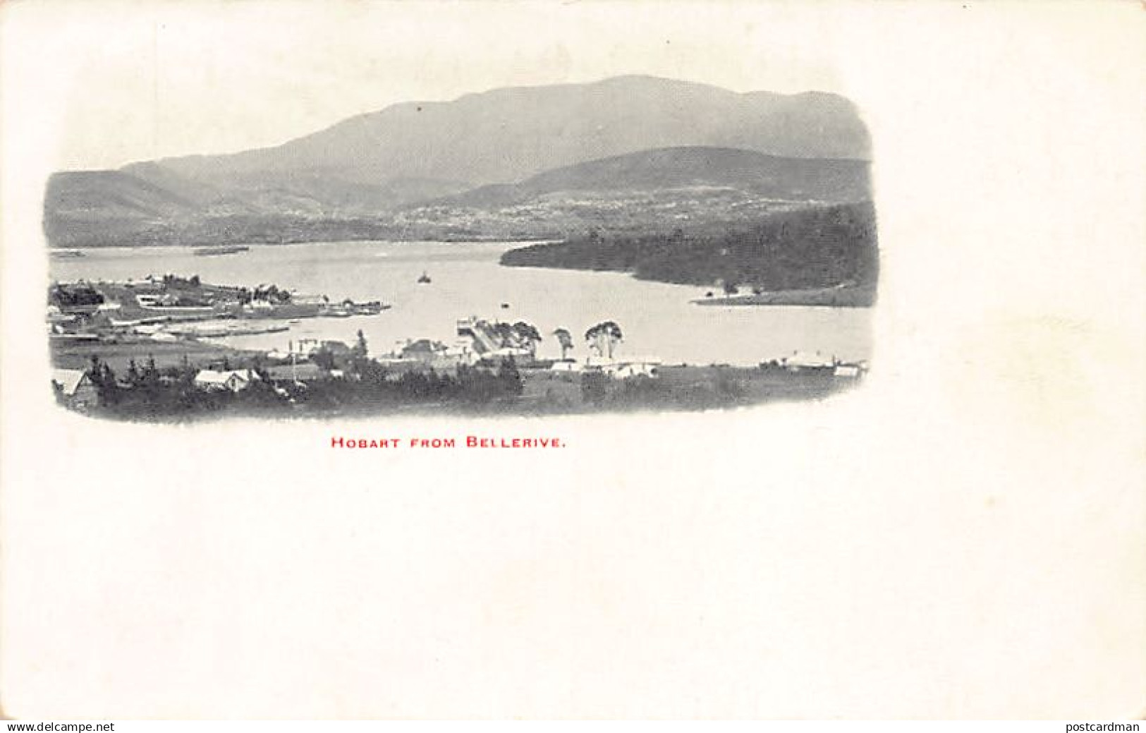 Australia - HOBART (TAS) View from Bellerive - Publ. unknown