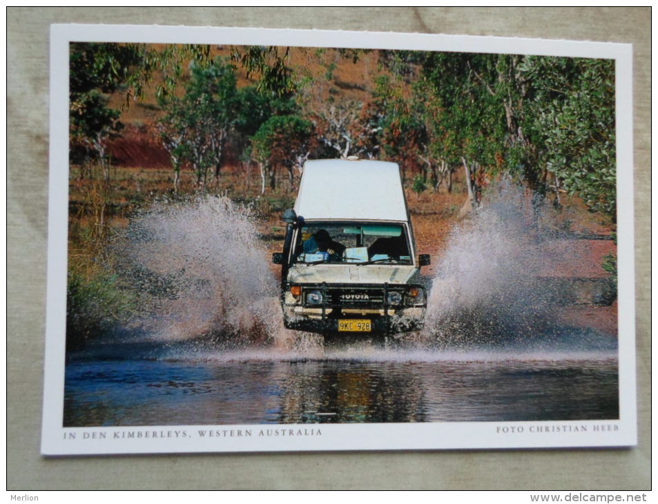 Australia In den Kimberley's   Toyota  -Western Australia -  German  Postcard    D121019