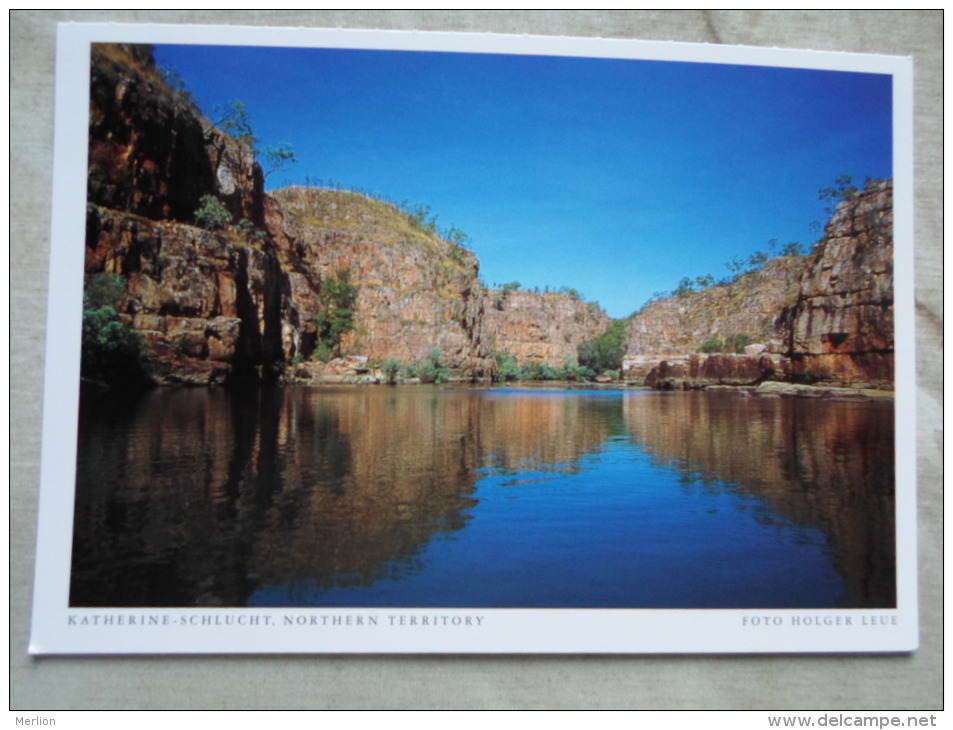 Australia  -  Katherine -Schlucht    Northern Territory  -  German  Postcard    D121220