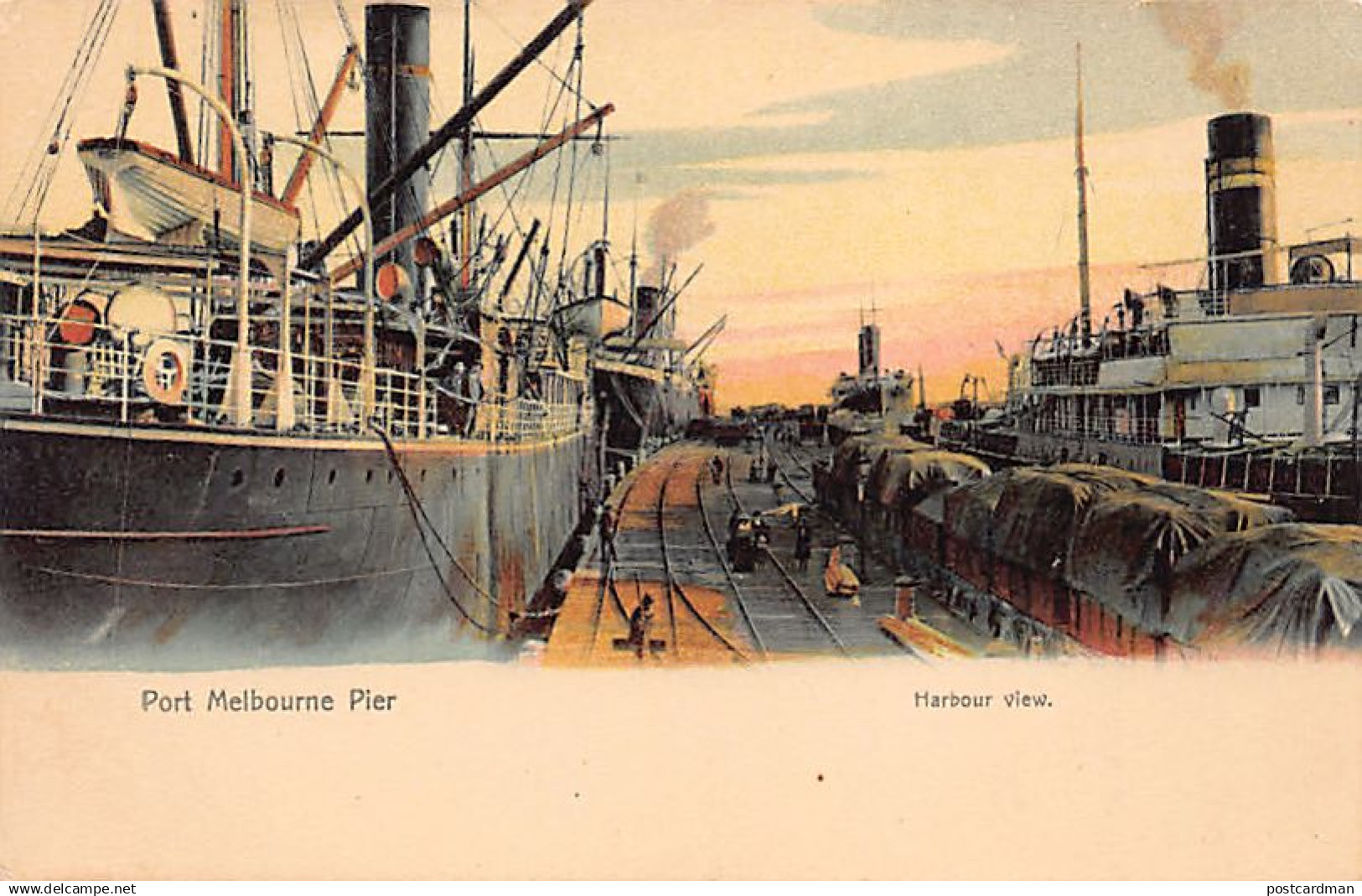 Australia - MELBOURNE (VIC) Harbour view - Publ. J. Reichardt 2