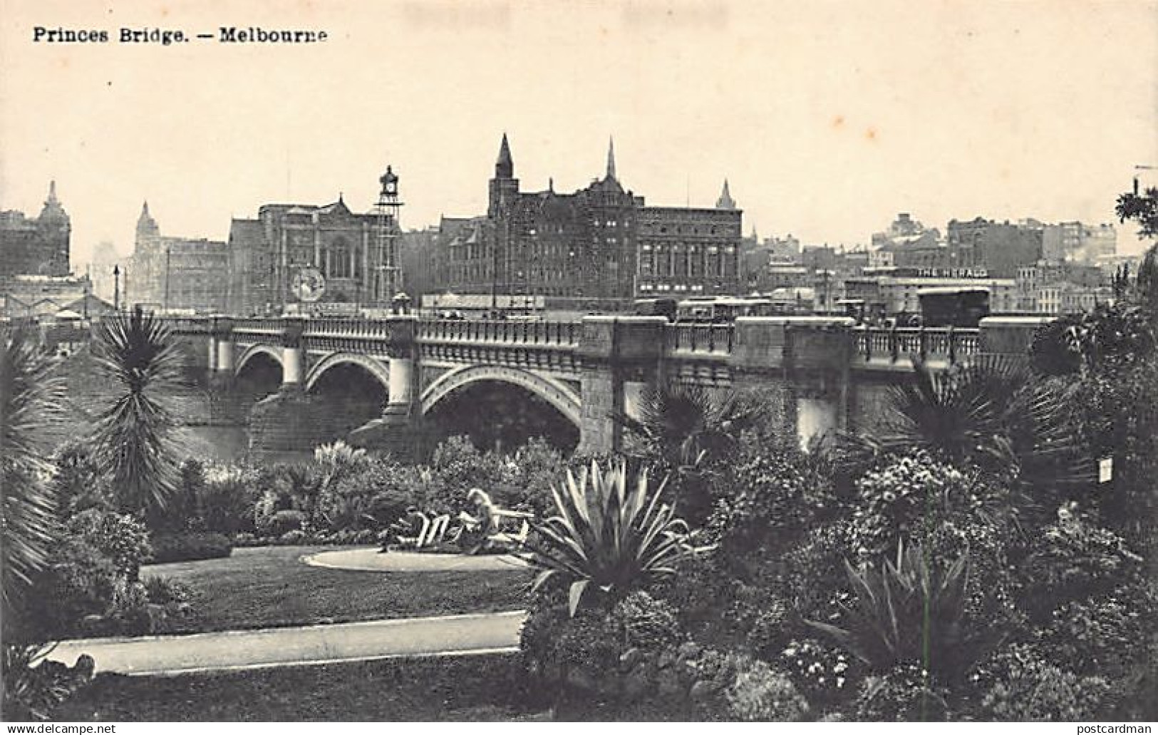 Australia - MELBOURNE (VIC) Princes Bridge - Publ. unknown