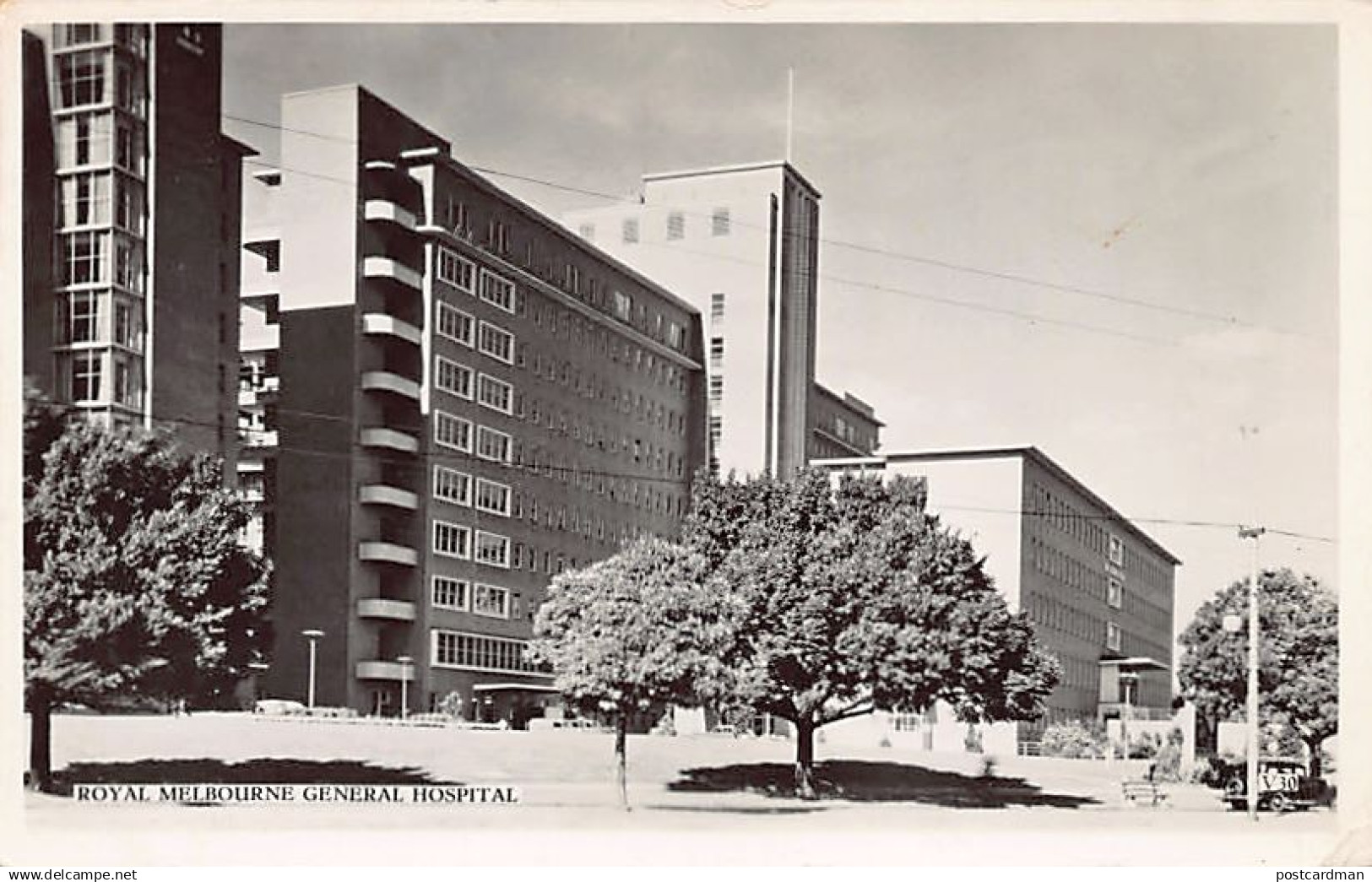 Australia - MELBOURNE (VIC) Royal Melbourne General Hospital - REAL PHOTO - Publ. Valentine's