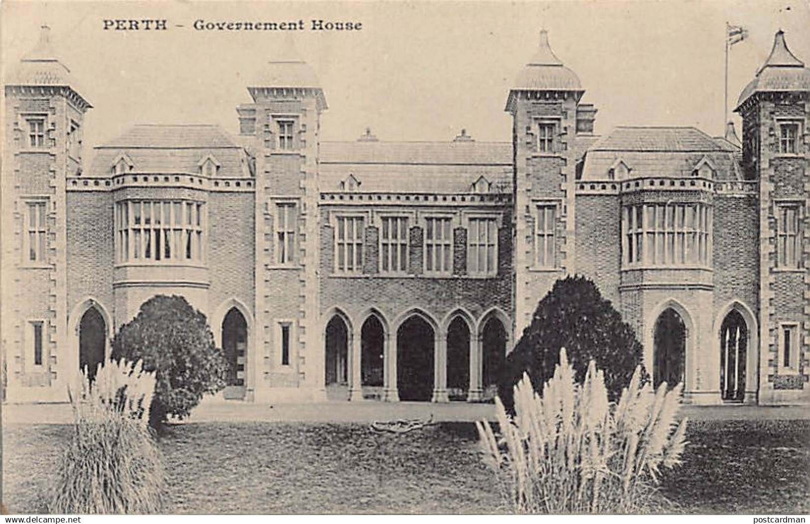 Australia - PERTH (WA) Government House - Publ. Messageries Maritimes