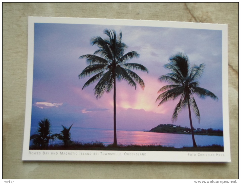 Australia - Rowes Bay  und Magnetic Island -Townsville  -Queensland  -  German  Postcard    D121105