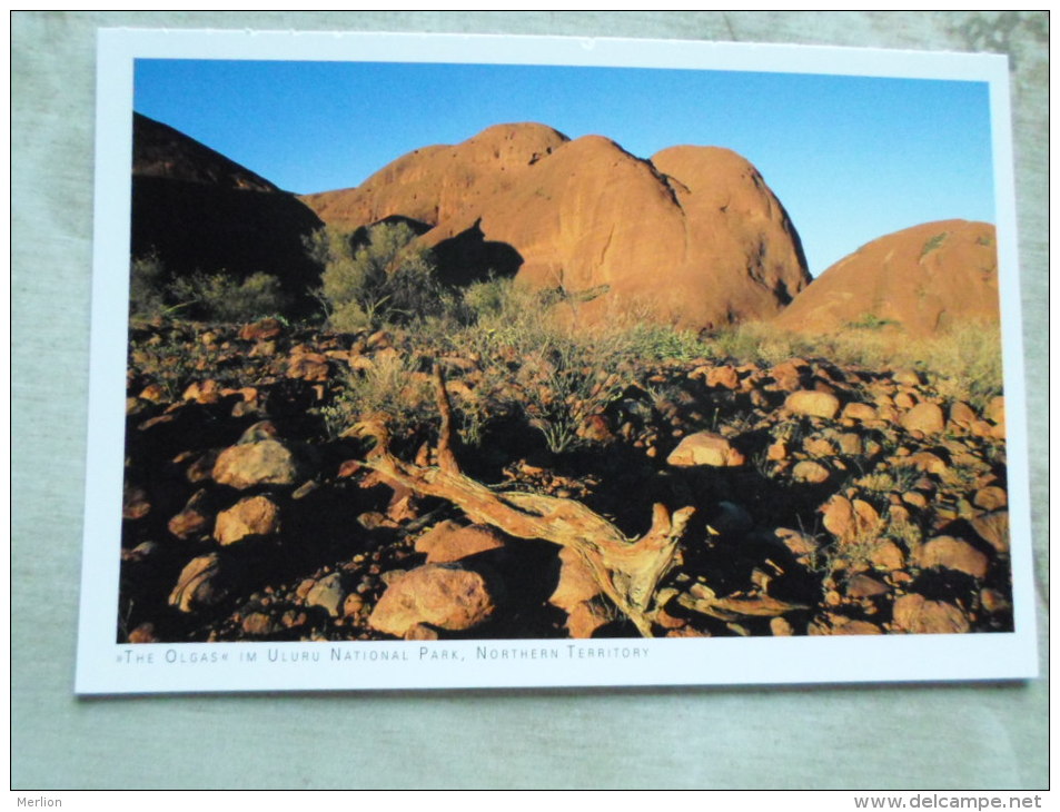 Australia  - The Olgas - Uluru N.P.   Northern Territory  -  German  Postcard    D121209