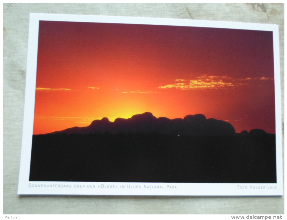 Australia  - The Olgas - ULURU N.P.    Northern Territory  -  German  Postcard    D121211