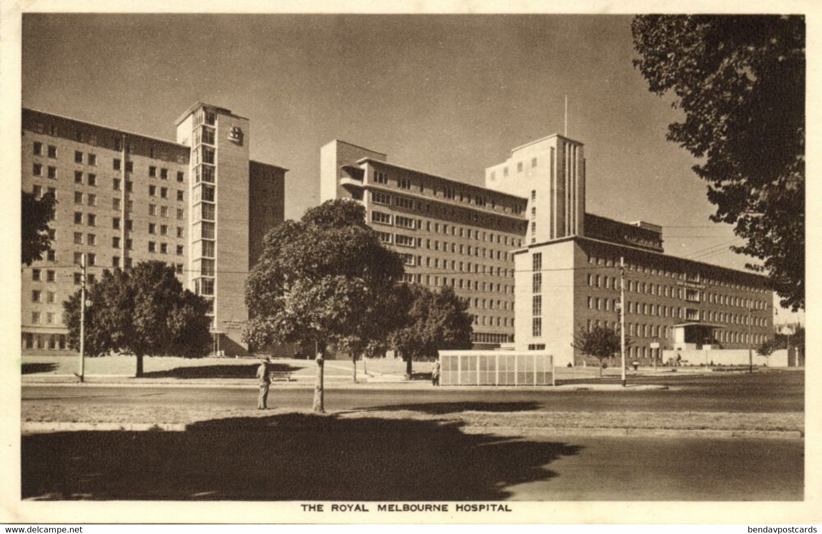 australia, VIC, MELBOURNE, The Royal Melbourne Hospital, Postcard