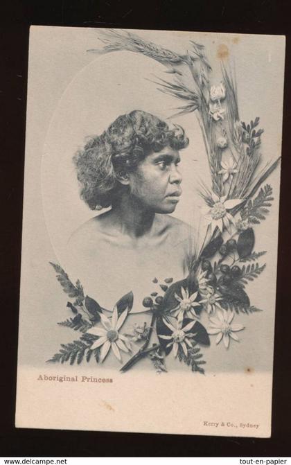 CPA -Océanie - Australie - Aboriginal Princess - Kerry &  Co - femme aborigène