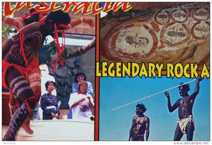 CPM >ABORIGINAL AUSTRALIA  LEGENDARY ROCK ART ABORIGENES