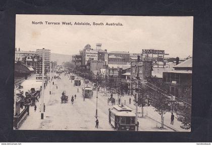 Australie SA Adelaide North Terrace West ( animée tramway   49315)