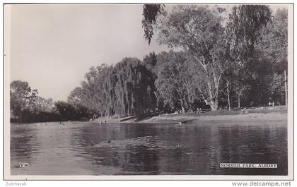 ALBURY NSW - Norieul Park real photo postcard