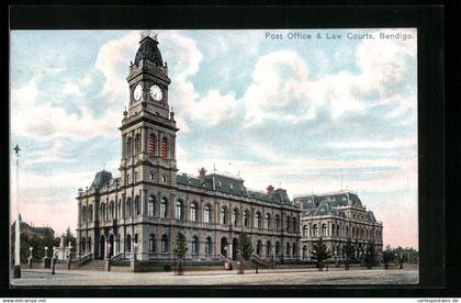 AK Bendigo, Post Office and Law Courts