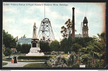 AK Bendigo, Queen Victoria Statue & Royal Hustler`s Reserve Mine