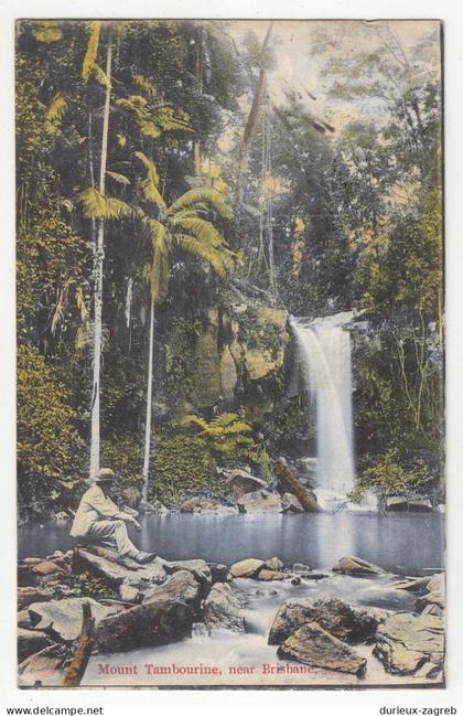 Mount Tambourine, near Brisbane old postcard posted 1906 b240301