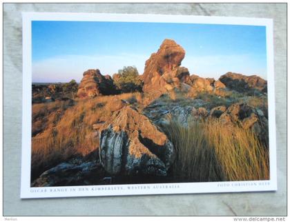 Australia  Oscar Range in den Kimberley's   -Western Australia -  German  Postcard    D121017