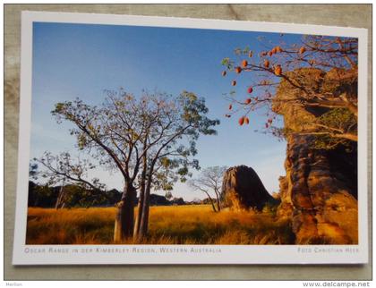 Australia Oscar Range in der KImberley Region   -Western Australia -  German  Postcard    D121020