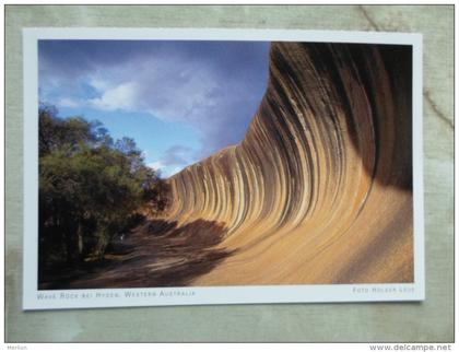 Australia  - Wave Rock bei HYDEN     -Western Australia -  German  Postcard    D121036