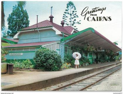 CP KURANDA Railway Station near CAIRNS - ( Gare )