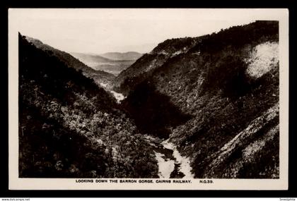 Looking Down The Barron Gorge, Cairns Railway