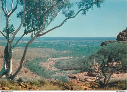 Postcard Central Australia entrance to Kings Canyon