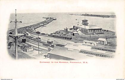 Australia - FREMANTLE (WA) Entrance to the harbour - Publ. unknown