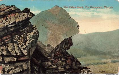 [-5%] AUSTRALIE - Grampians - The Fallen Giant - Colorisé - Carte postale ancienne