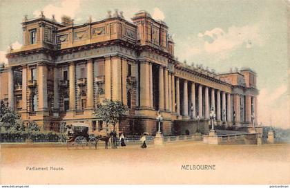 Australia - MELBOURNE (VIC) Parliament House - Publ. J. Reichardt 5